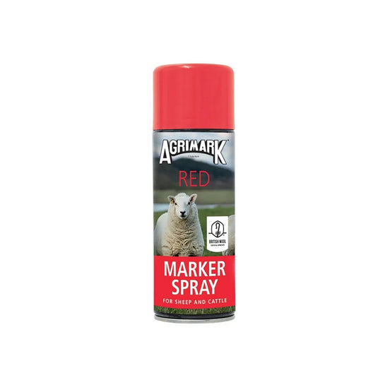 Agrimark Marker Spray Red - Ashurst Equestrian & Country