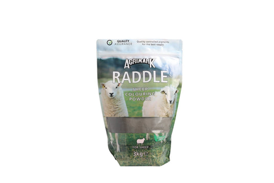 Agrimark Sheep Colouring Powder - Raddle - Black - 3kg - Ashurst Equestrian & Country