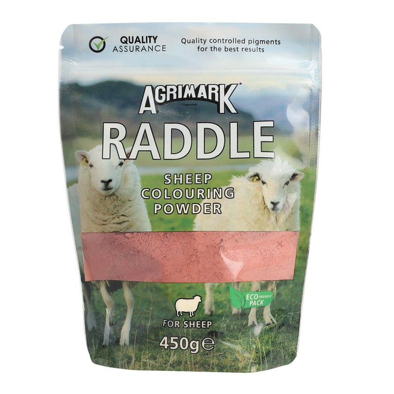 Load image into Gallery viewer, Agrimark Sheep Colouring Powder - Raddle - Red - 450g - Ashurst Equestrian &amp; Country
