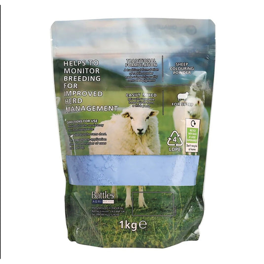 Agrimark Sheep Colouringpowder Raddle Blue - Ashurst Equestrian & Country
