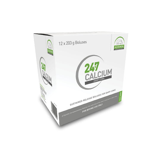 Agrimin 24 7 Calcium Bolus Dairy Cows - Ashurst Equestrian & Country