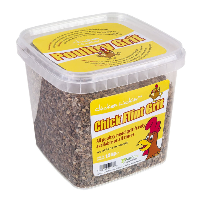 Agrivite Chicken Lickin Chick Flint Grit - Ashurst Equestrian & Country