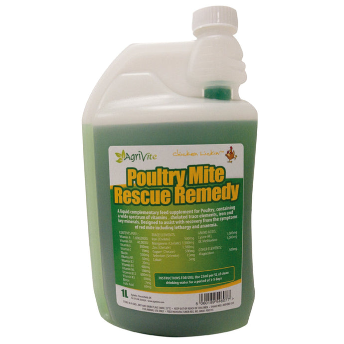 Agrivite Poultry Mite Rescue Remedy - Ashurst Equestrian & Country