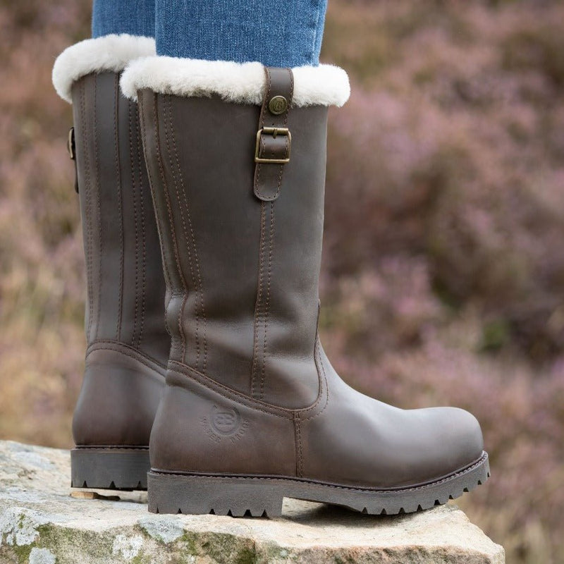 Load image into Gallery viewer, Alaska Storm Waterproof Boots - Brown - Ashurst Equestrian &amp; Country
