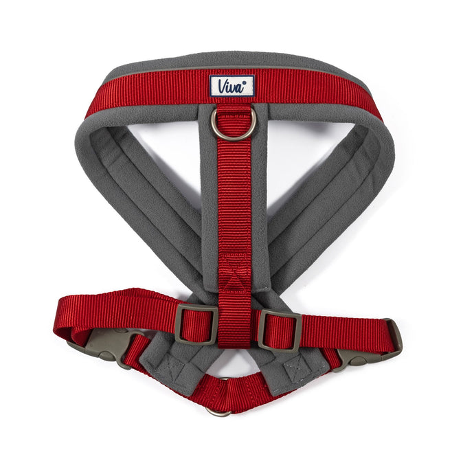 Ancol Viva Padded Harness Red - Ashurst Equestrian & Country