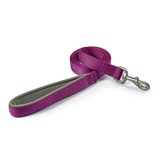 Ancol Viva Padded Snap Lead Purple - Ashurst Equestrian & Country