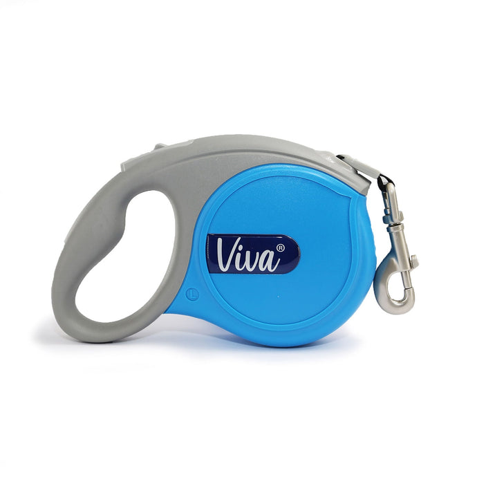 Ancol Viva Retractable Lead Blue - Ashurst Equestrian & Country