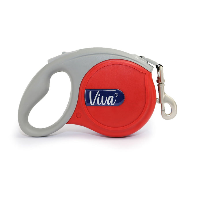Ancol Viva Retractable Lead Red - Ashurst Equestrian & Country