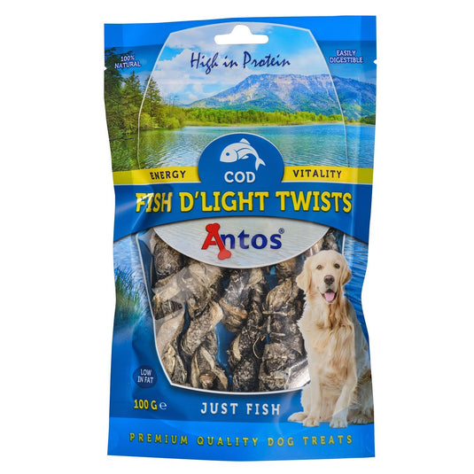 Antos Fish D'light Cod Twists - Ashurst Equestrian & Country