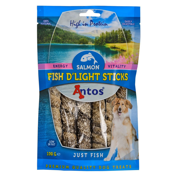Antos Fish D'light Salmon Sticks - Ashurst Equestrian & Country