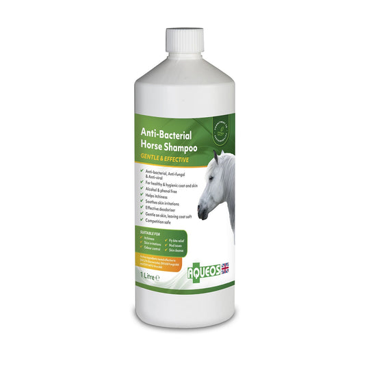 Aqueos Anti Bacterial Horse Shampoo - Ashurst Equestrian & Country