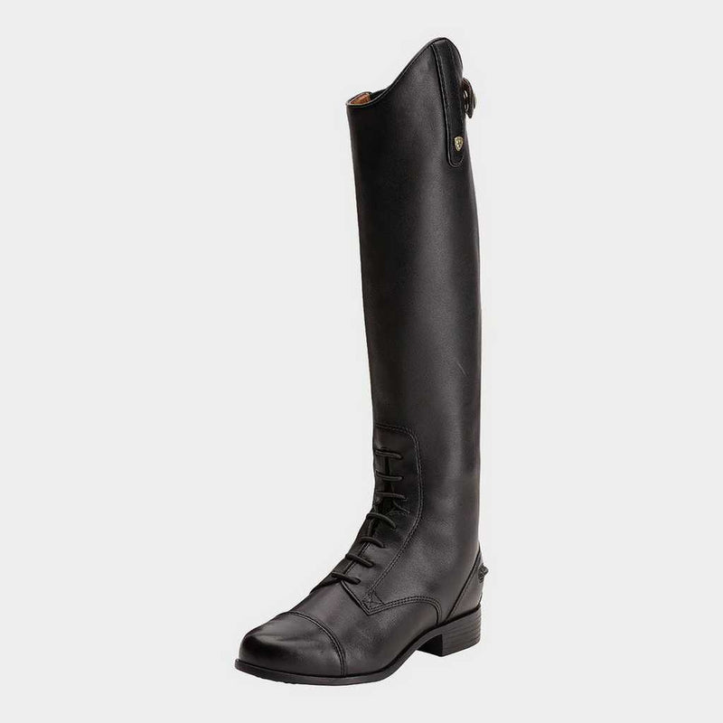 Load image into Gallery viewer, Ariat Junior Heritage Contour Field Zip Boot - Black - Ashurst Equestrian &amp; Country
