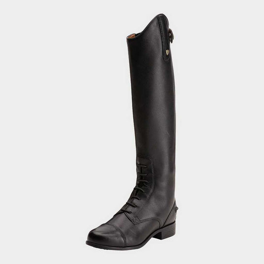 Ariat Junior Heritage Contour Field Zip Boot - Black - Ashurst Equestrian & Country