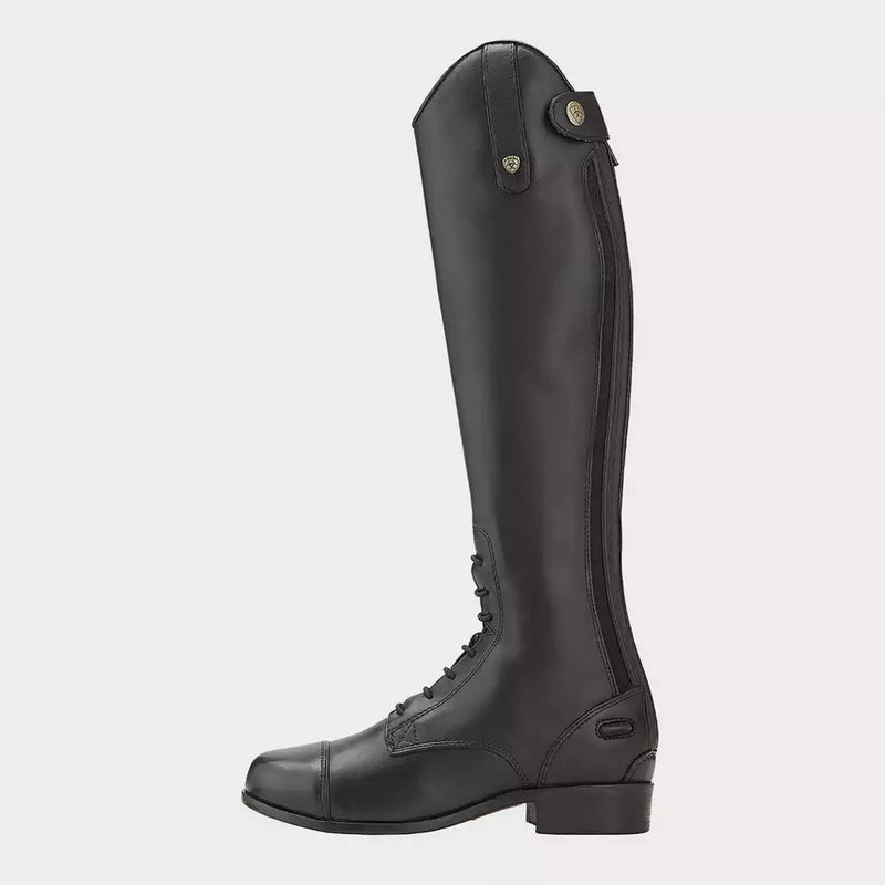 Load image into Gallery viewer, Ariat Junior Heritage Contour Field Zip Boot - Black - Ashurst Equestrian &amp; Country
