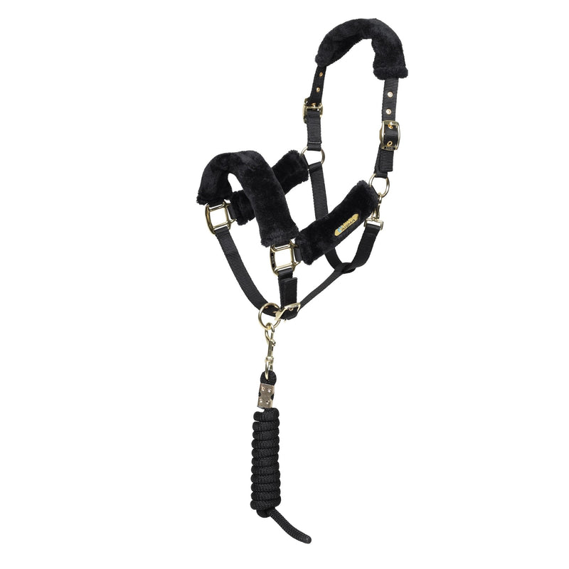 Load image into Gallery viewer, ARMA Faux Fur Headcollar &amp; Lead Rope - Ashurst Equestrian &amp; Country
