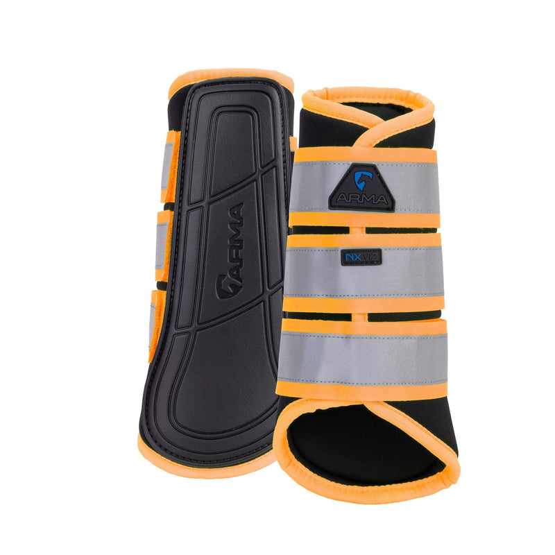 Load image into Gallery viewer, ARMA NX-VIZ Brushing Boots - Ashurst Equestrian &amp; Country
