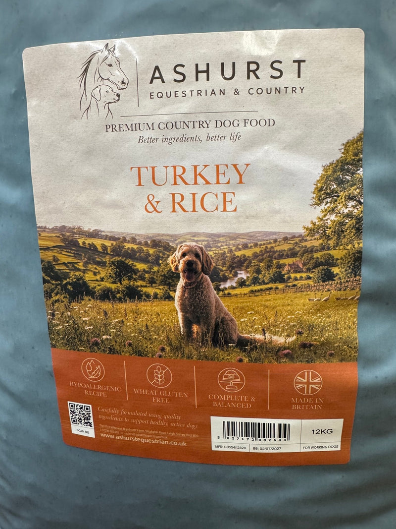 Load image into Gallery viewer, Ashurst Adult Dog 'Gluten Free' Turkey &amp; Rice - Ashurst Equestrian &amp; Country
