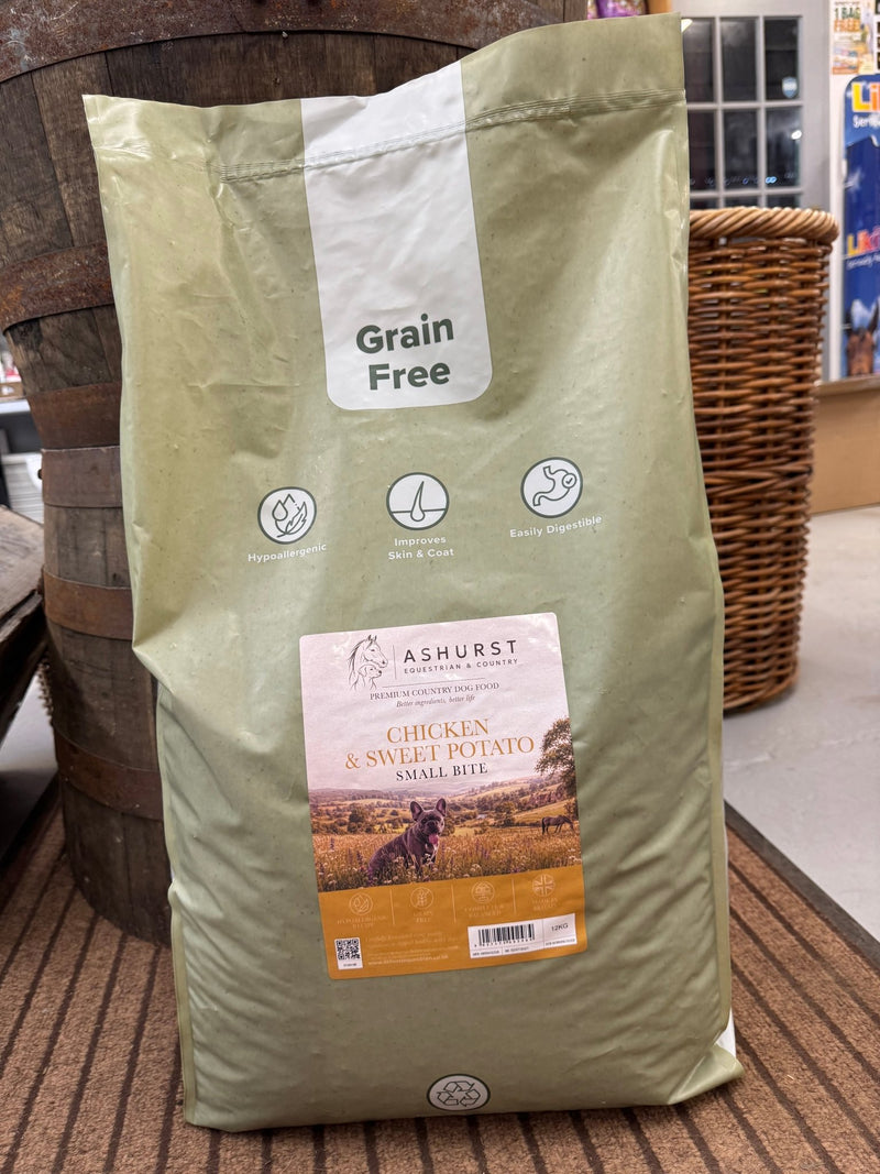 Load image into Gallery viewer, Ashurst Adult Dog 'Grain Free' Chicken &amp; Sweet Potato - Small Bite - Ashurst Equestrian &amp; Country
