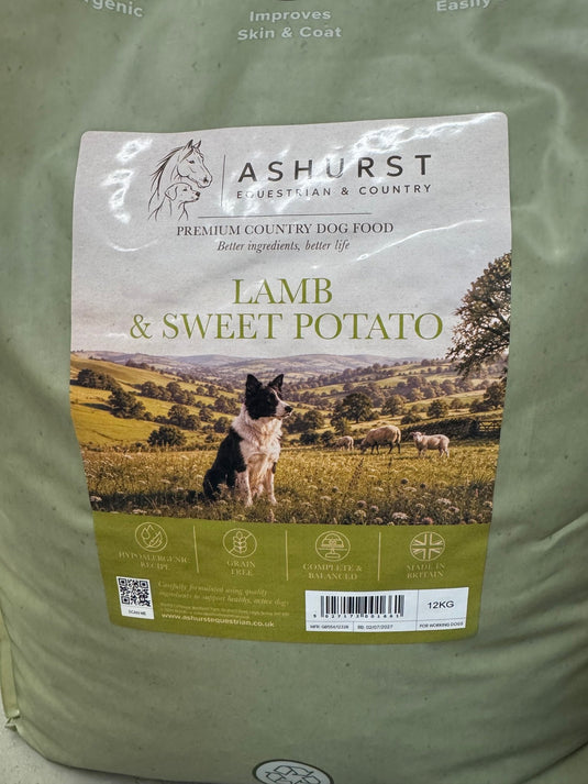 Ashurst Adult Dog 'Grain Free' Lamb & Sweet Potato - Ashurst Equestrian & Country