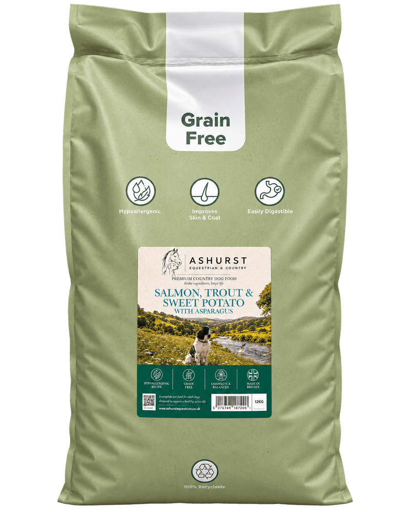 Load image into Gallery viewer, Ashurst Adult Dog 'Grain Free' Salmon, Trout, Sweet Potato &amp; Asparagus - Ashurst Equestrian &amp; Country
