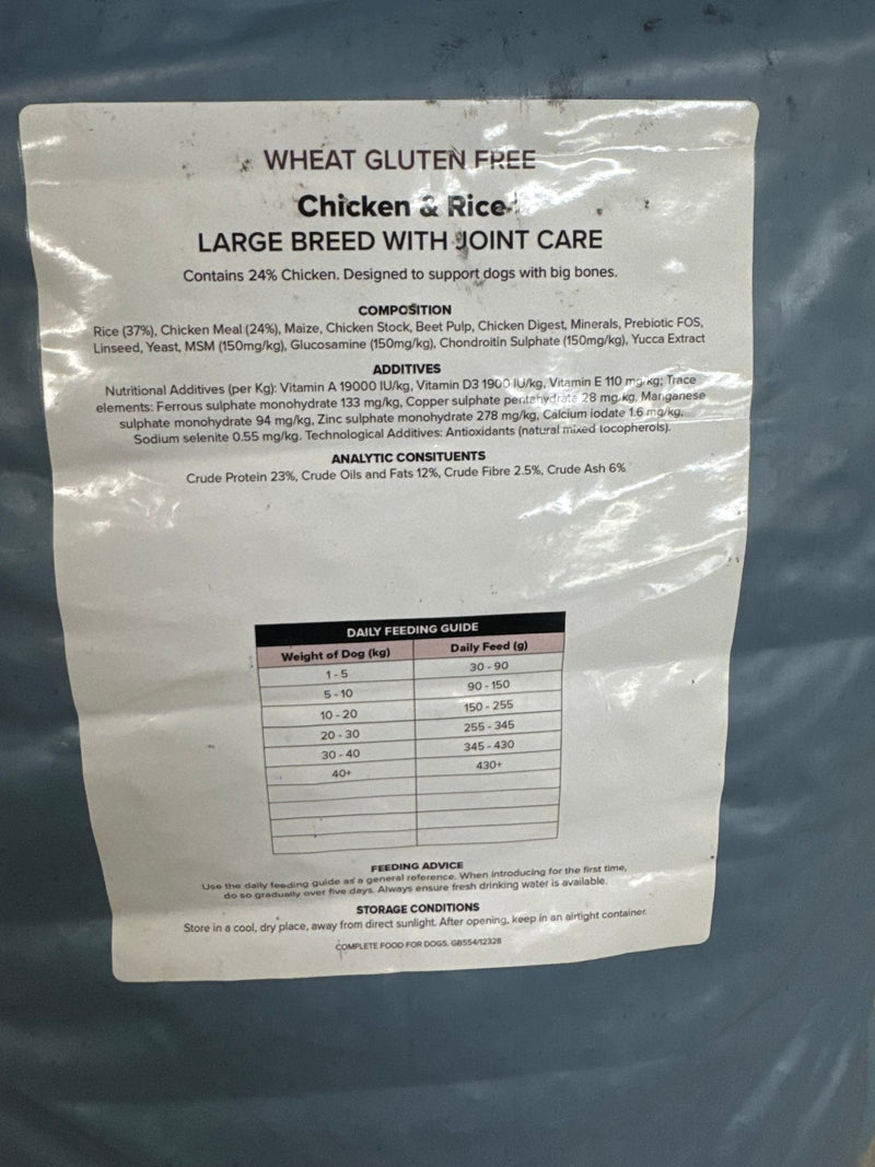 Load image into Gallery viewer, Ashurst Adult Dog Large Breed with Joint Care 'Wheat Gluten Free' Chicken &amp; Rice - Ashurst Equestrian &amp; Country
