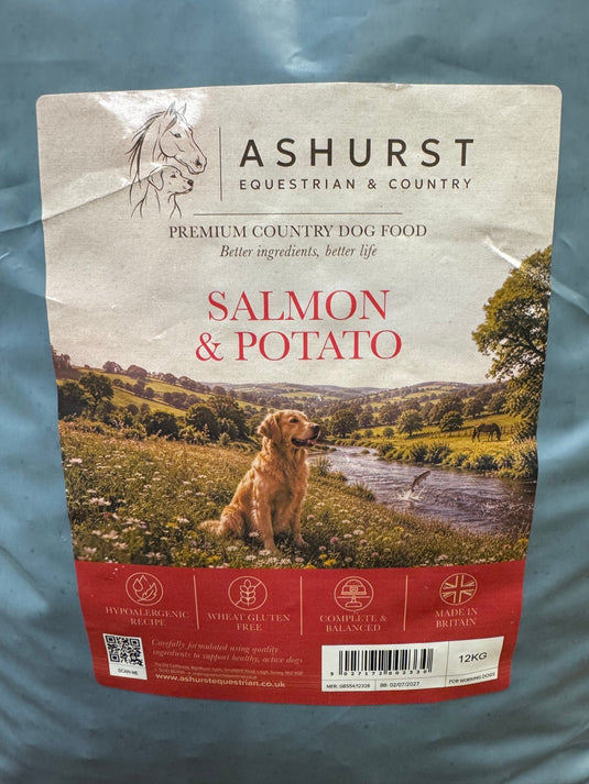 Ashurst Adult Dog 'Wheat Gluten Free' Salmon & Rice - Ashurst Equestrian & Country