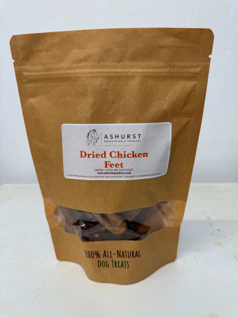 Load image into Gallery viewer, Ashurst Dried Chicken Feet - 160g - Ashurst Equestrian &amp; Country
