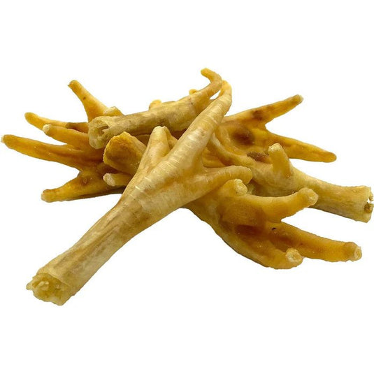 Ashurst Dried Chicken Feet - 160g - Ashurst Equestrian & Country