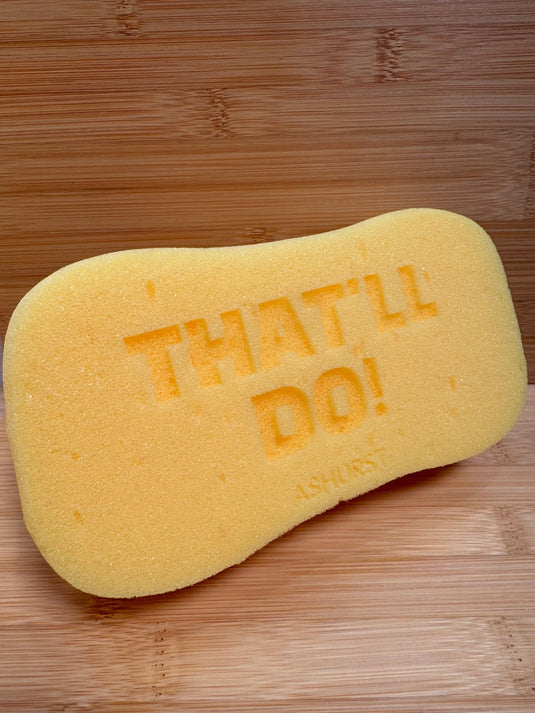 Ashurst Engraved Horse Care Sponge (Carr & Day & Martin) - Ashurst Equestrian & Country
