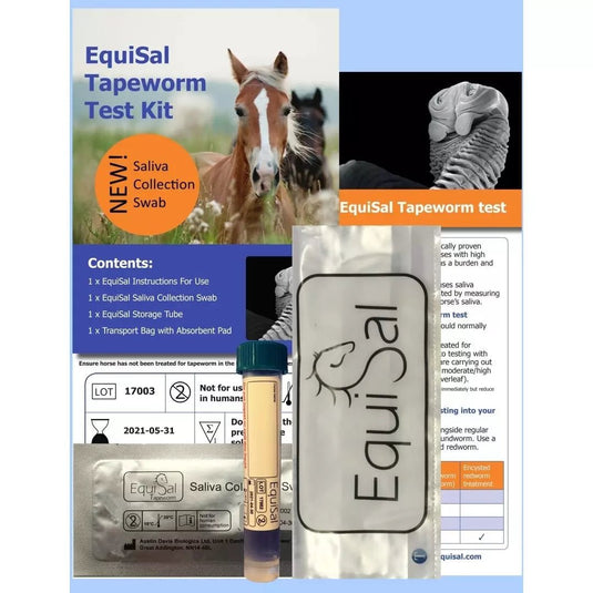 Ashurst EquiSal Tapeworm Test Kit - Ashurst Equestrian & Country