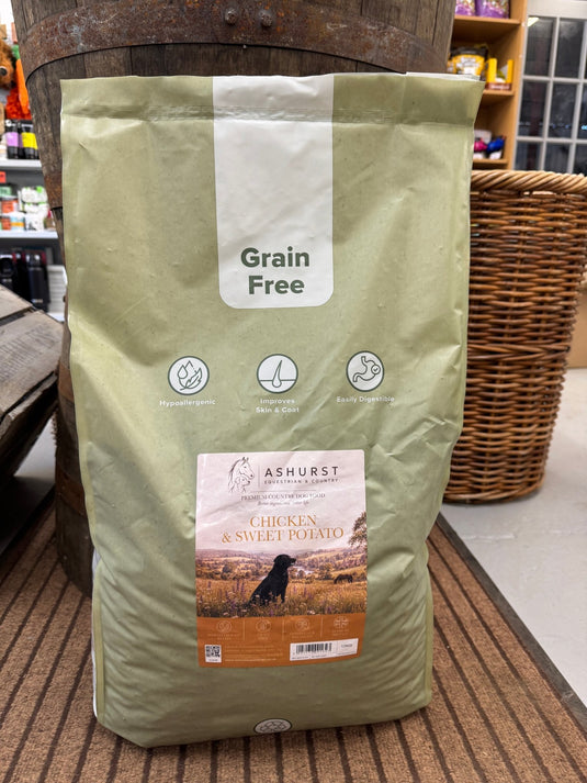 Ashurst Grain Free Chicken & Sweet Potato Dog Food – FREE Sample