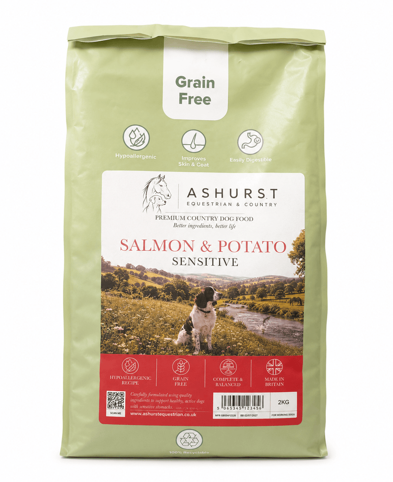 Load image into Gallery viewer, ASHURST Grain Free Sensitive Salmon &amp; Sweet Potato - Ashurst Equestrian &amp; Country
