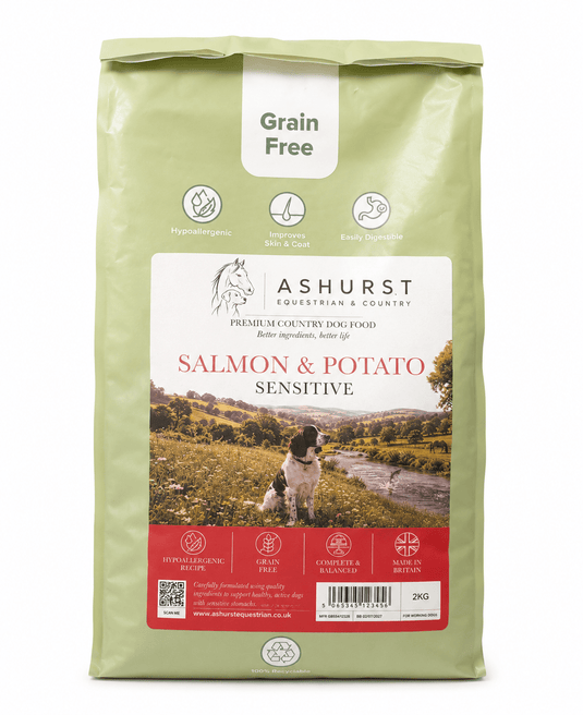 ASHURST Grain Free Sensitive Salmon & Sweet Potato - Ashurst Equestrian & Country