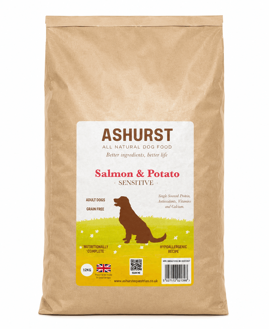 ASHURST Grain Free Sensitive Salmon & Sweet Potato - Ashurst Equestrian & Country