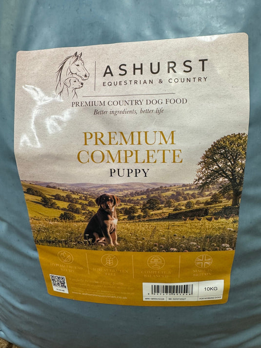 Ashurst Puppy 'Gluten Free' Complete 10kg - Ashurst Equestrian & Country