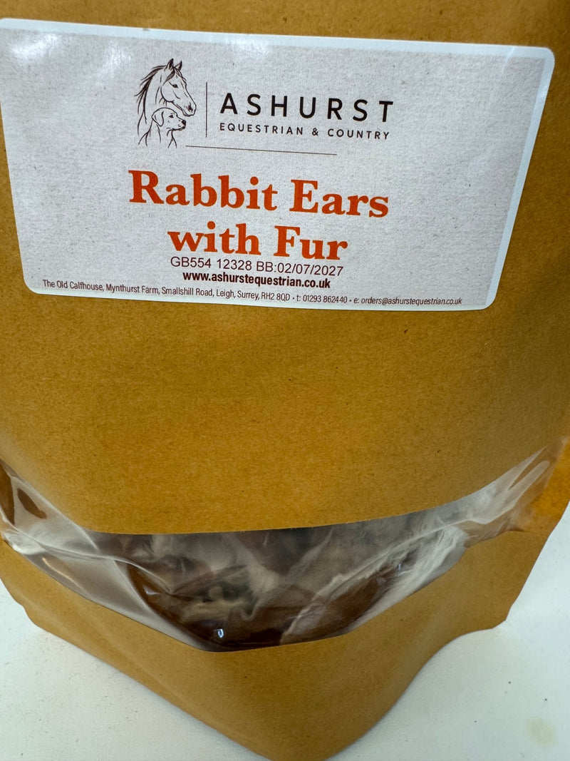 Load image into Gallery viewer, Ashurst Rabbit Ears with Fur - 100g - Ashurst Equestrian &amp; Country
