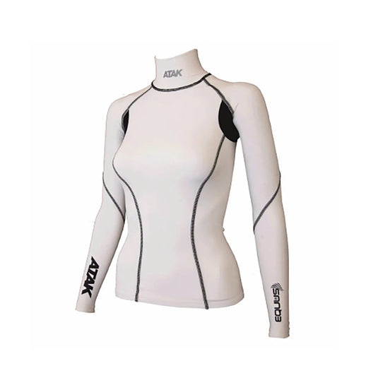 Atak Equus Compression Shirt Junior White - Ashurst Equestrian & Country