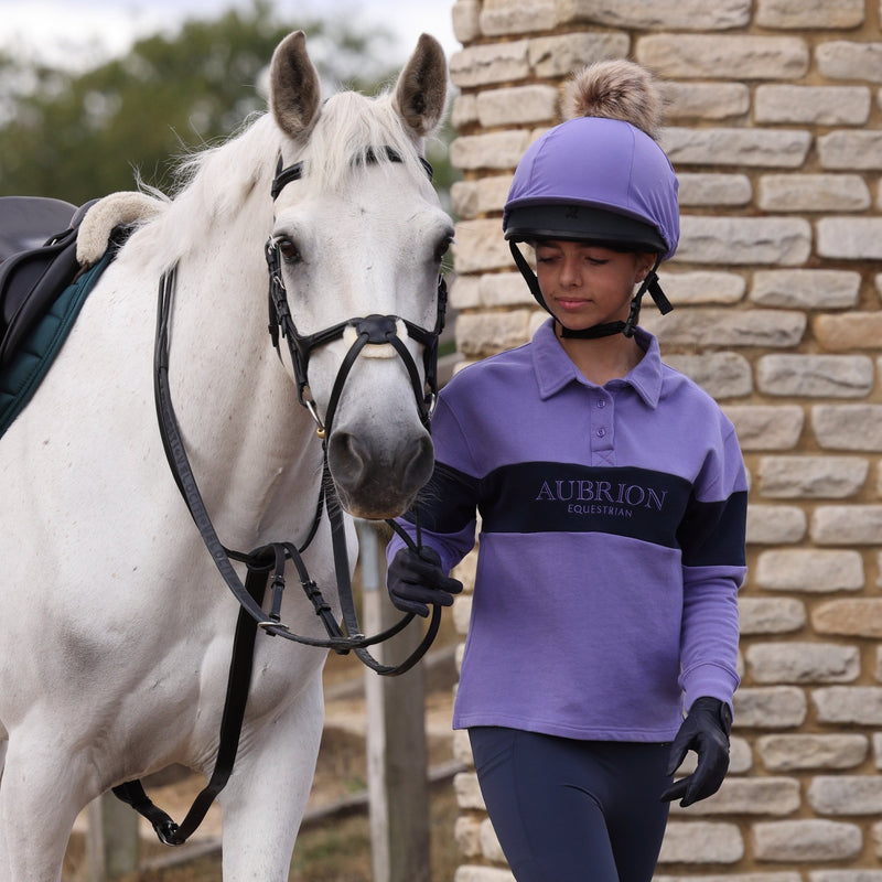 Load image into Gallery viewer, Aubrion Equestrian Button Sweatshirt -Young Rider - Ashurst Equestrian &amp; Country
