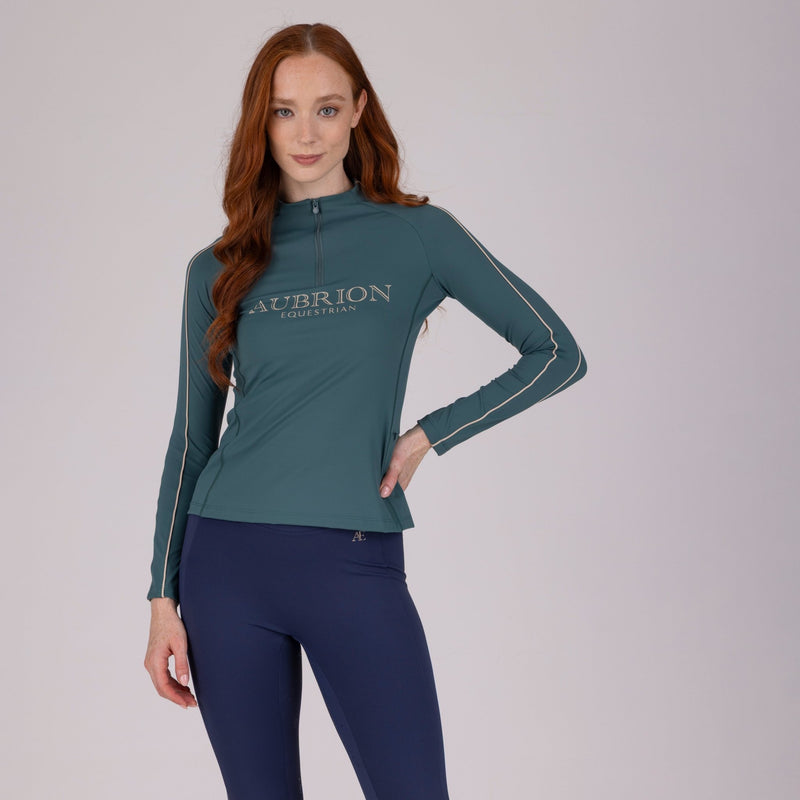 Load image into Gallery viewer, Aubrion Equestrian Long Sleeve Base Layer - Ashurst Equestrian &amp; Country
