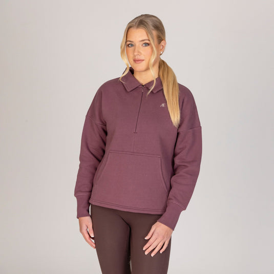 Aubrion Equestrian Quarter Zip Sweater - Ashurst Equestrian & Country