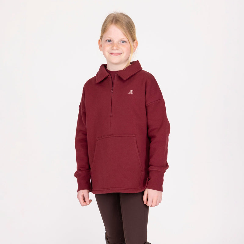 Load image into Gallery viewer, Aubrion Equestrian Quarter Zip Sweater - Young Rider - Ashurst Equestrian &amp; Country
