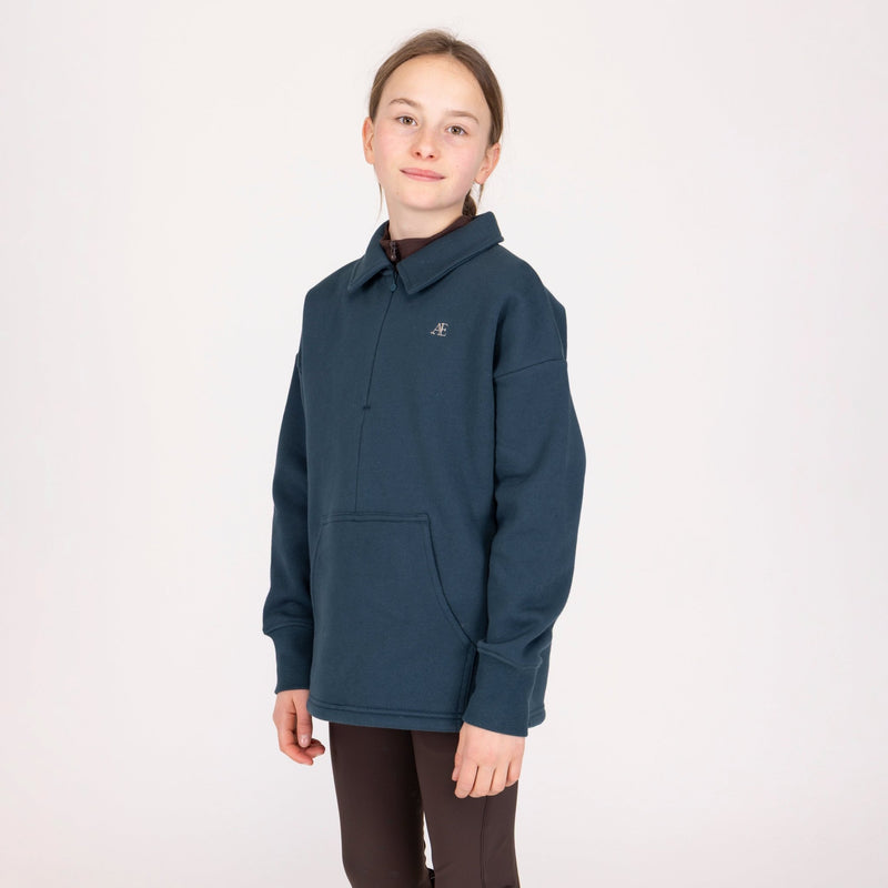 Load image into Gallery viewer, Aubrion Equestrian Quarter Zip Sweater - Young Rider - Ashurst Equestrian &amp; Country
