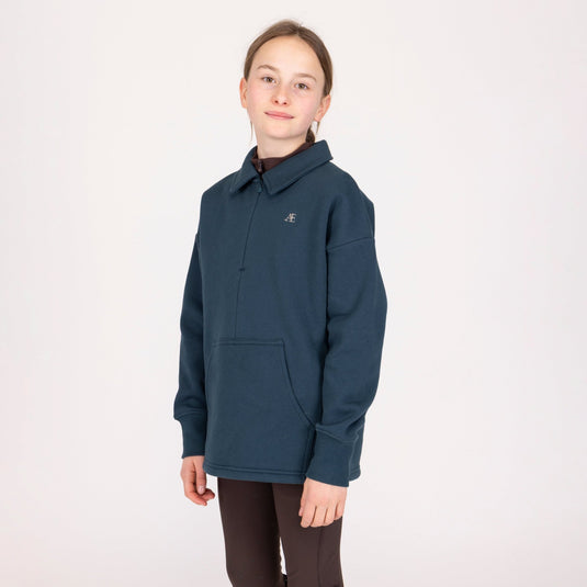 Aubrion Equestrian Quarter Zip Sweater - Young Rider - Ashurst Equestrian & Country