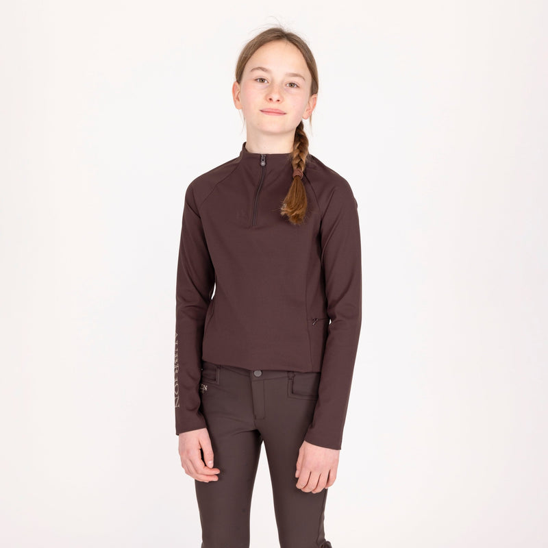 Load image into Gallery viewer, Aubrion Equestrian Winter Long Sleeve Base Layer - Young Rider - Ashurst Equestrian &amp; Country
