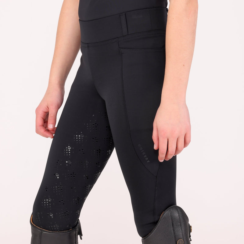 Load image into Gallery viewer, Aubrion Optima LX Riding Tights - Young Rider - Ashurst Equestrian &amp; Country
