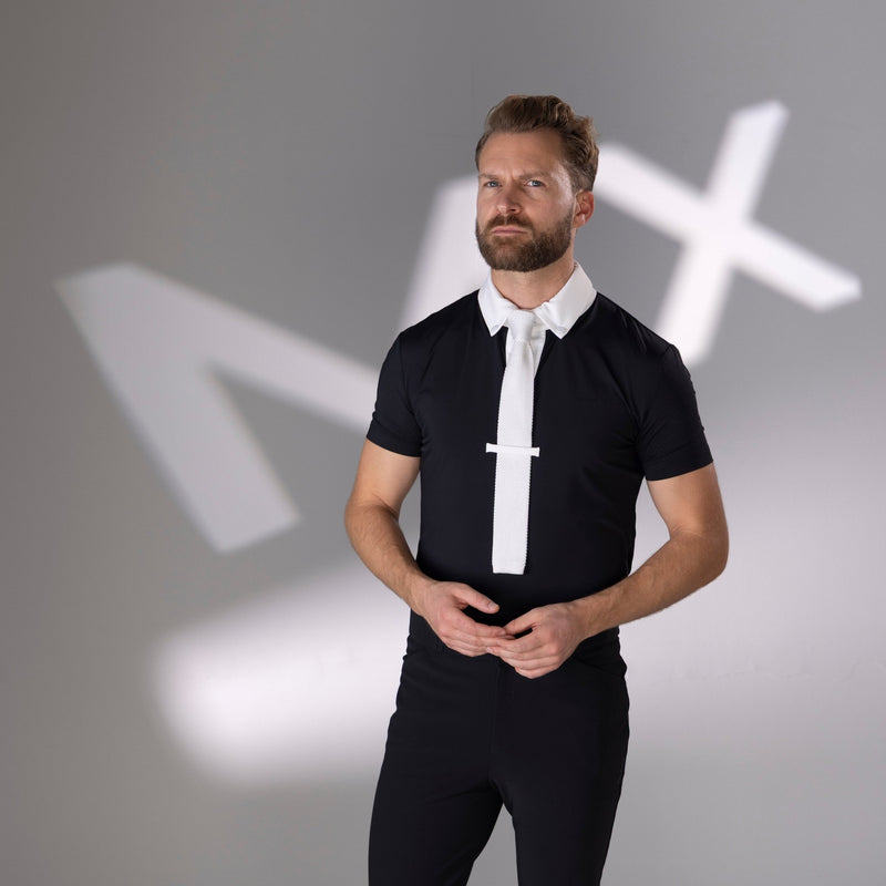 Load image into Gallery viewer, Aubrion Optima MX Button Show Shirt - Mens - Ashurst Equestrian &amp; Country
