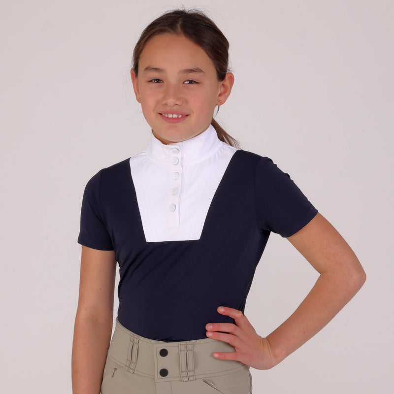Load image into Gallery viewer, Aubrion Optima MX Show Shirt - Young Rider - Ashurst Equestrian &amp; Country
