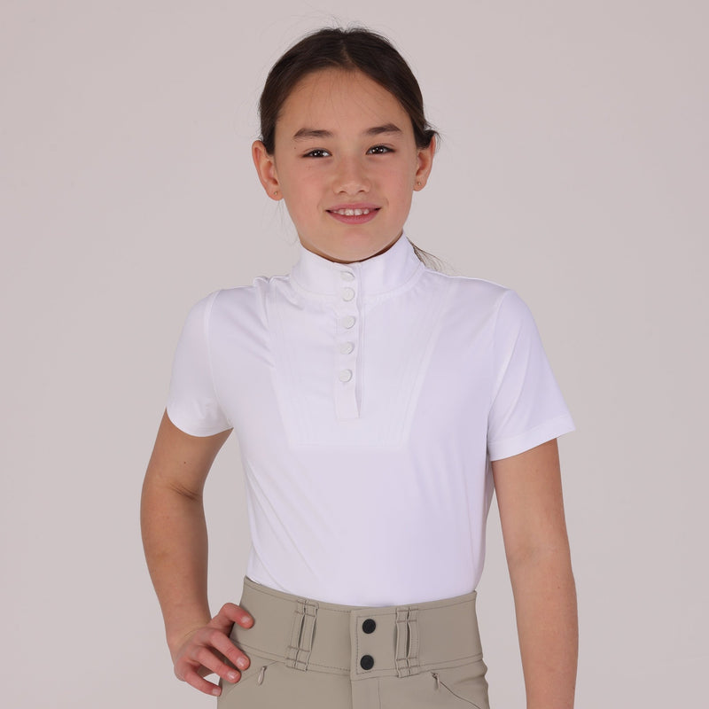 Load image into Gallery viewer, Aubrion Optima MX Show Shirt - Young Rider - Ashurst Equestrian &amp; Country
