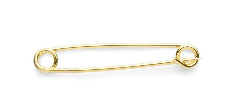 Load image into Gallery viewer, Aubrion Plain Gold Plated Stock Pin - Ashurst Equestrian &amp; Country

