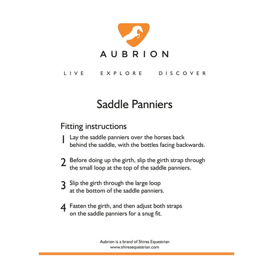 Aubrion Saddle Panniers - Ashurst Equestrian & Country